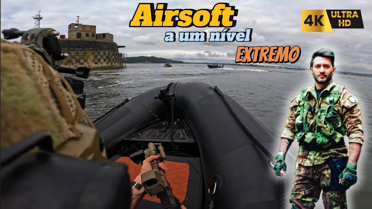 AIRSOFT em um Nível ELEVADO de Imersão - ANÁLISE de vídeo de (Airsoft_Alfonse)