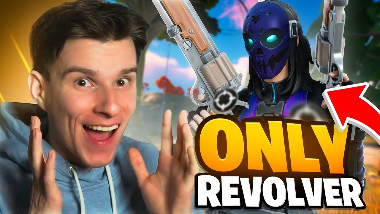 Ich fande den *BESTEN* ONLY REVOLVER Spieler in meinem Fortnite Turnier! 💥 - (Pro Spieler rasiert)