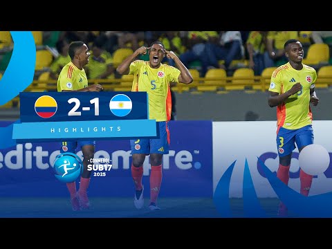 COLOMBIA vs. ARGENTINA [2-1] | RESUMEN | CONMEBOL SUB17 | FASE DE GRUPOS