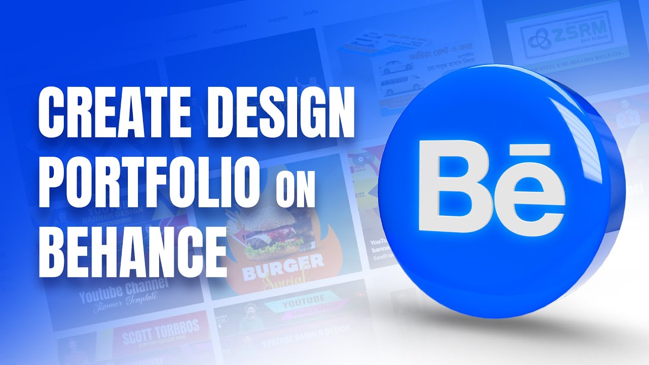 How to upload project on Behance - YouTube