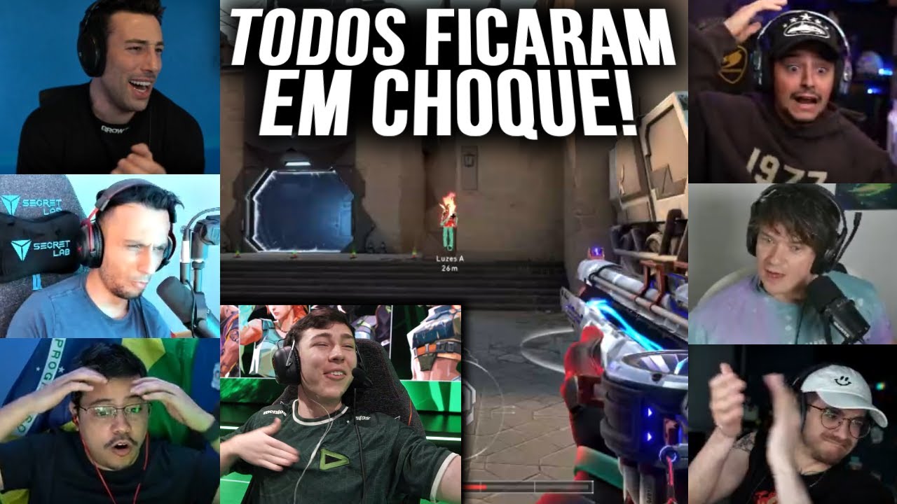 REAÇÃO DO MUNDO COM O ACE ABSURDO DO LUKXO CONTRA A KRU!