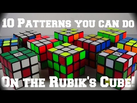 10 Patterns you can do on the Rubik's Cube! (algs in description)