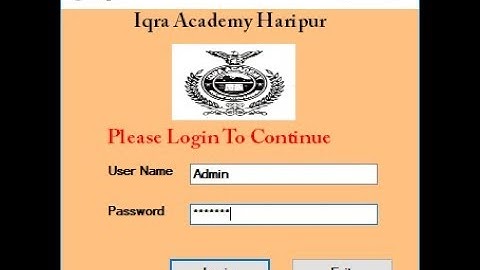 C# School Fee management system and phone book