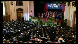LIVE EVENT 9:00 AM June 16 2017 Convocation University of Guelph