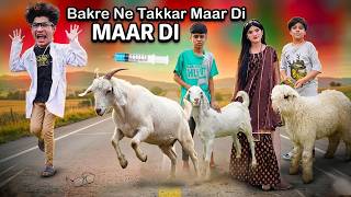 Bakre ne Takkar Maar Di 😱 | Bakra Eid special video || MoonVines