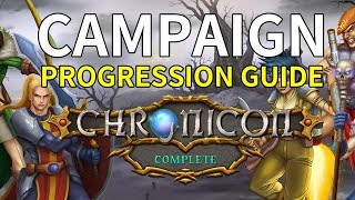 Chronicon Into Depth - Campaign Progression Guide For Fast Endgame Transition
