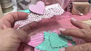 Quick Valentine Day cards for my grandsons teachers!  &.  Coco bear is found with evidence! @TRYHEART67