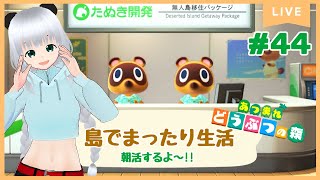 #44ちょぴっと朝活♪のんびり島くらしをするのだ【＃あつまれどうぶつの森】
