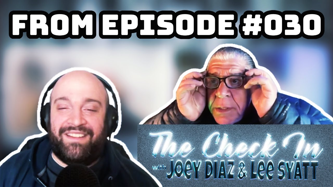 Joey Diaz in a moment of comedic brilliance, showcasing his gift for story-telling