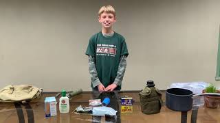 Cub Scouts: Making a Homemade Survival Kit
