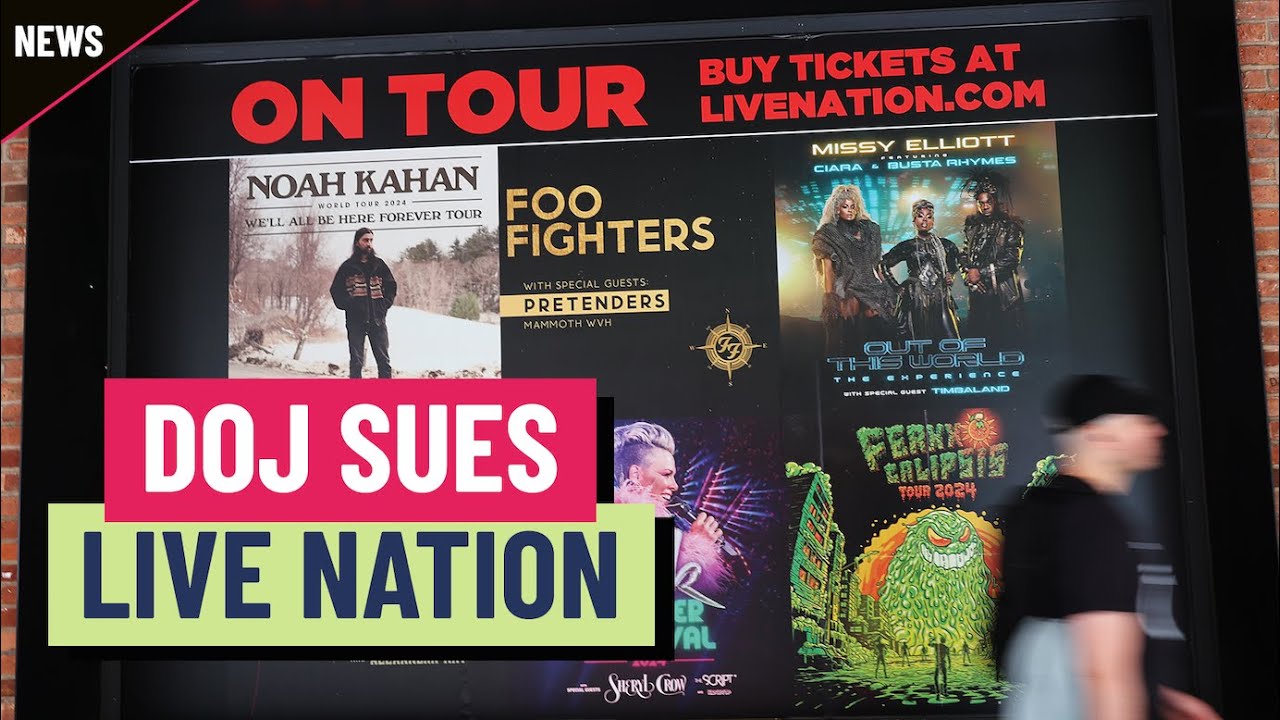 U.S. sues to break up alleged Ticketmaster monopoly