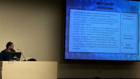 22C3 - Advanced buffer overflow methods