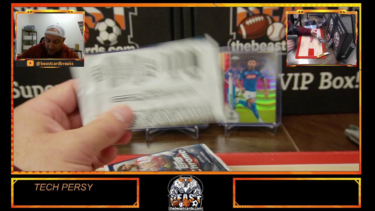 BEAST SPORTS CARD BREAKS Tech Persy