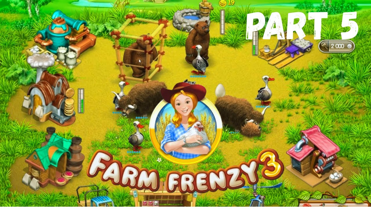 Farm Frenzy 3  🐔Gameplay 🐼 Part 5 [4K FPS]🔥