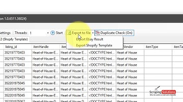 Ebay Data Extractor (With Shopify Import Add On) | Scraping Solutions