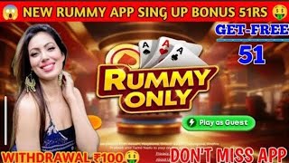 Rummy Bonus 51 Rupees Free | 🤑 New Rummy App Sing Up Bonus 50 | Best Rummy Game App screenshot 3