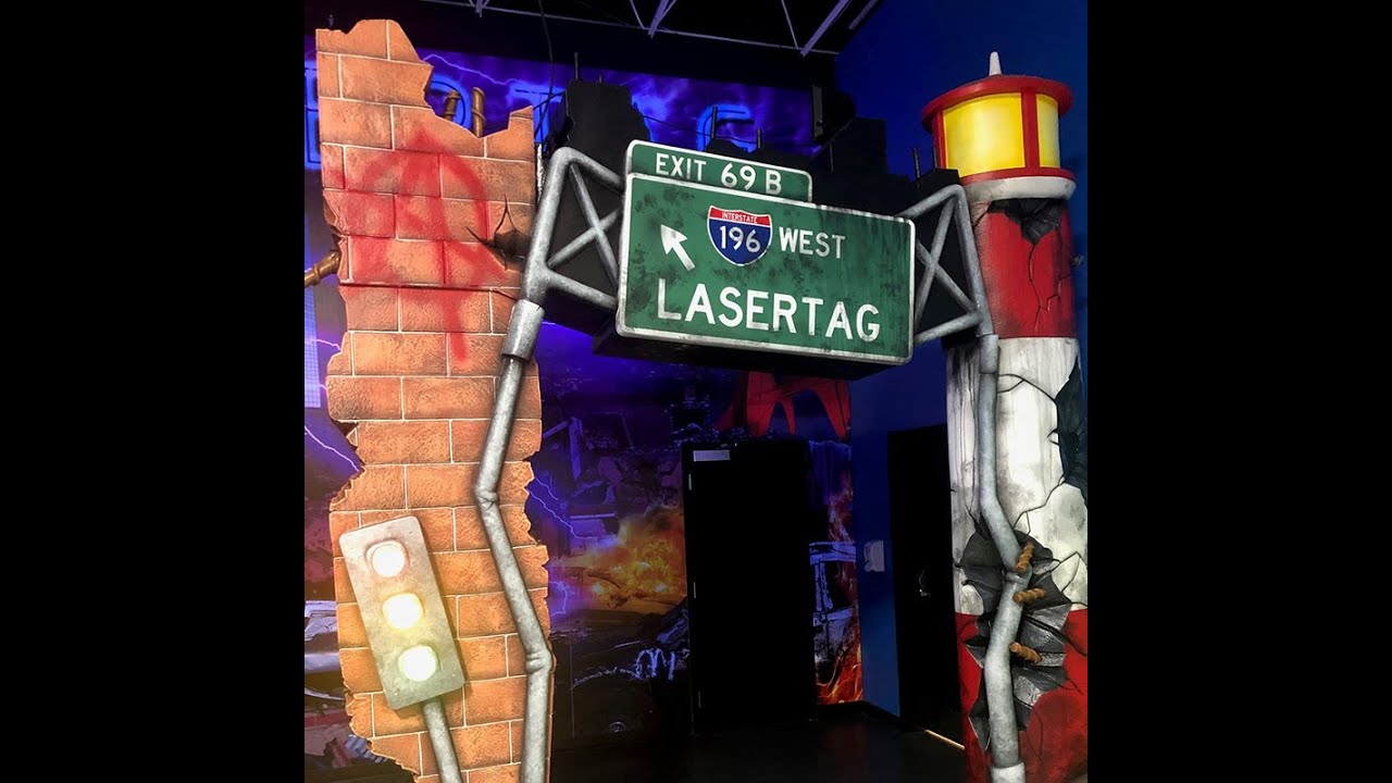 Rebounderz Laser Tag Arena YouTube