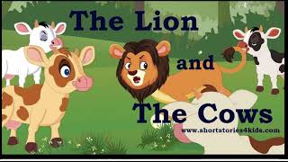 The Lion and the Cows - Moral Stories- Unity is Strength - #moralstories #shortstoriesinenglish