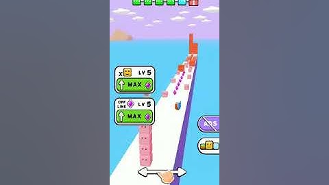 Cube surfer level #195 to #198