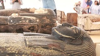 エジプトで数百のミイラや銅像を発見、紀元前500年頃か screenshot 4
