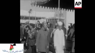 زيارة الملك الحسين بن طلال الى الهند ونهرو باستقباله 13/12/1963