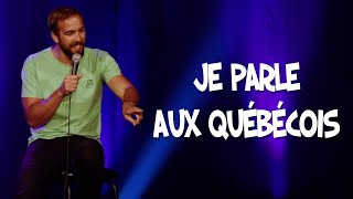 JE PARLE AU PUBLIC DE MONTREAL - Mario, Laval, les douche bags et mes pieds taille 46