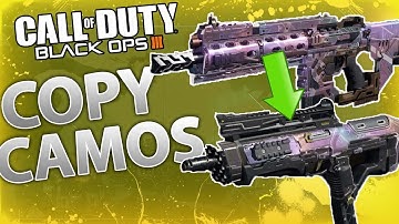 *NEW* Black Ops 3 COPY CAMOS GLITCH Duplicate Camo GLITCH! | COPY ANY CAMOS "TUTORIAL" 1.11(BO3)