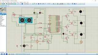 Automatic Street Light Control - Demo in Proteus