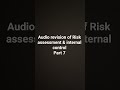 Quick revision of Risk assessment & internal control part 7| ICAI | CA final | Chapter 2 of audit