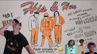 Internet Money - His & Hers ft. Don Toliver, Gunna & Lil Uzi Vert  First Reaction🔥+ MOM INTERRUPTS 🤣