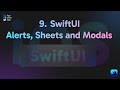 9  SwiftUI Alerts, Sheets and Modals