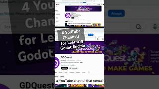 4 YouTube Channels for LearningGodot Engine #godot #3dgamedevelopment #tutorial