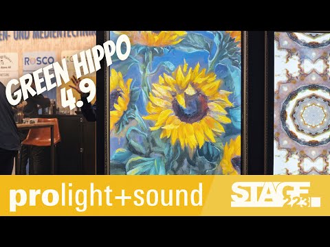 Green Hippo Software 4.9: 10-Bit Farbrevolution im Detail | Prolight + Sound 2024