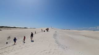Beautiful white desert Australia