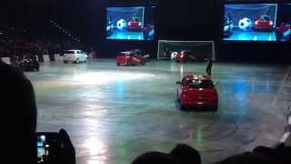 Top gear live Praha - fotbal (UK-CZE)