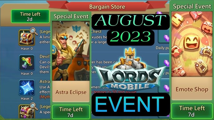 Lords Mobile Summer Campaign!