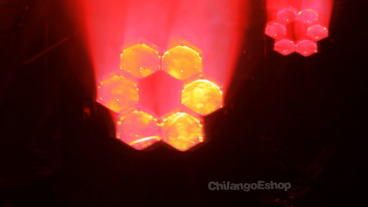 CABEZA ROBOTICA LED 6 EYE 6X15 RGBW LGP-52 CHILANGOESHOP