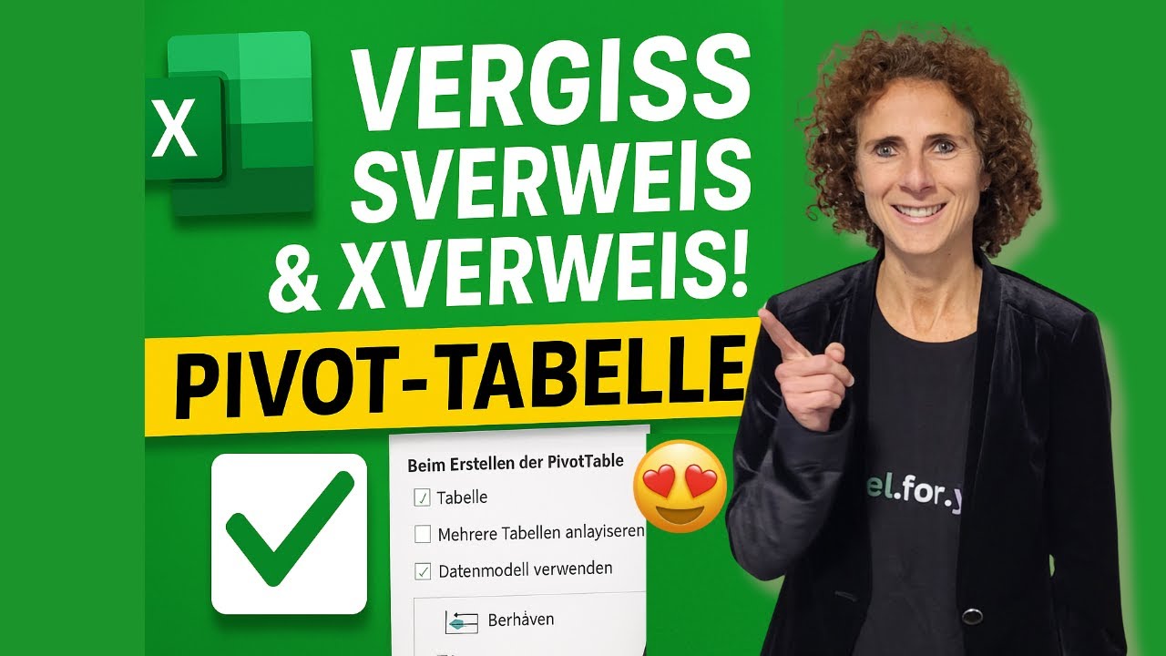 Vergiss SVERWEIS & XVERWEIS! Diese Pivot-Tabellen-Technik ist viel besser 🔥