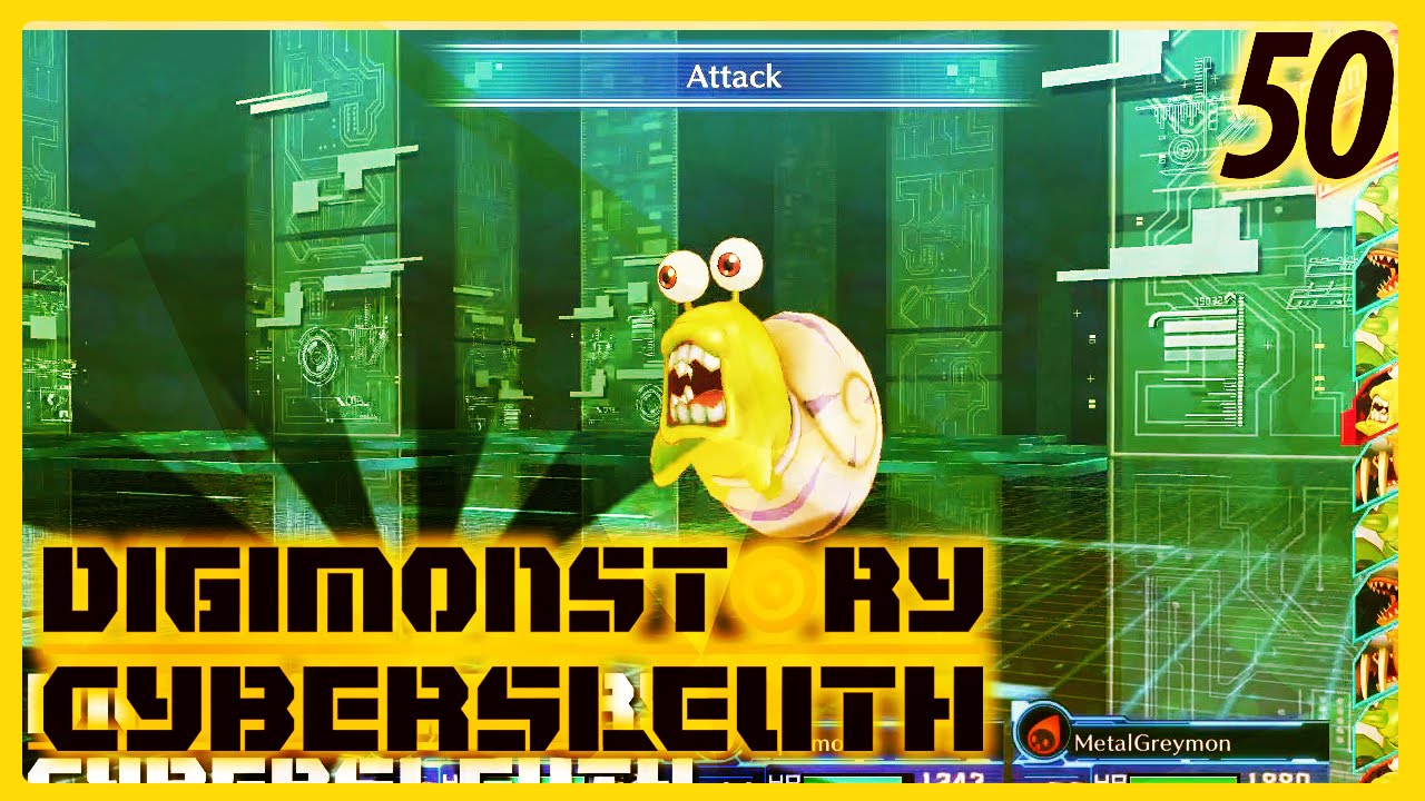 Digimon Story: Cyber Sleuth [Part 50] - ShellNumemon is a Beast! (PS4 HD Gameplay)