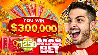 WINNING $300,000 ON CRAZY TIME!!!