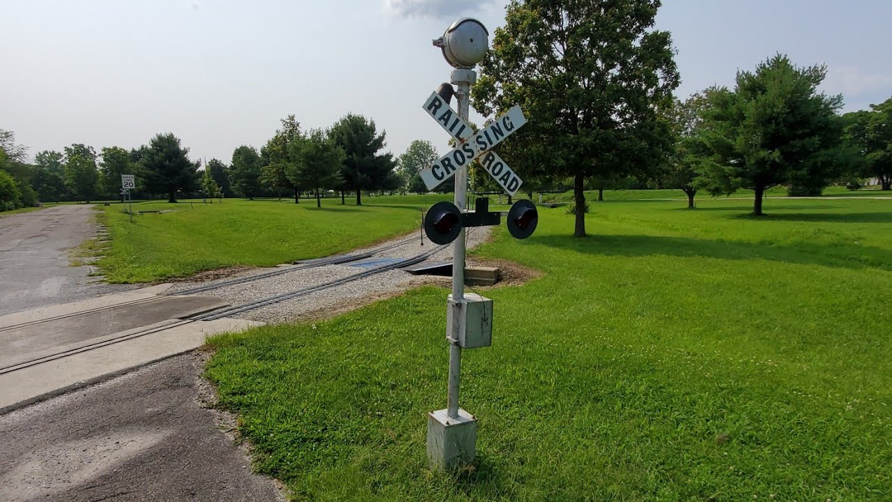 Tour of the Indiana Live Steamers Trackage with Mini Crossings and a ...