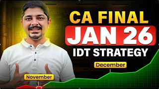 CA Final IDT 60+ Strategy | Jan 26 | CA Raj Badiyani
