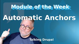 Drupal Module: Automatic Anchors