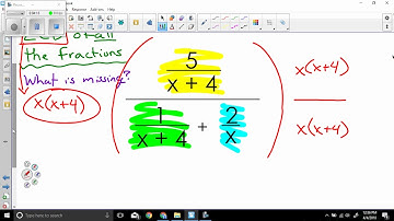 Complex Fractions - Made Easy
