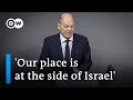 German Chancellor Scholz addresses parliament after visit to Middle East | DW News