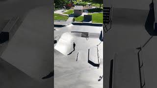 Getting Drone Shots And Local Kid Stomps A Kickflip Up The Euro