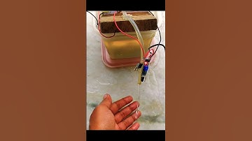 SENSOR AUTOMATIC TAP WATER 💦🤓💧 #sensor #experiment #trending #short #gadget #product #diy