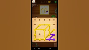 6th Grade Level 19 Solution Line Puzzle Color String Art Walkthrough Gameplay