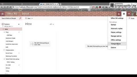 Turning off clutter in Office 365
