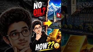 "No Oil, No Resources... So How Is Switzerland So Rich?"#facts #swetzerland #ytshorts #richcountry